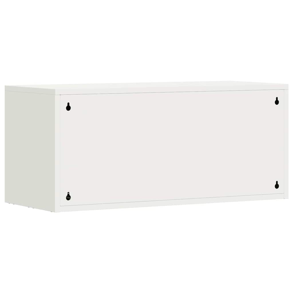 Armoire murale pour garage Blanc 80 x 33 x 35 cm - XIOS