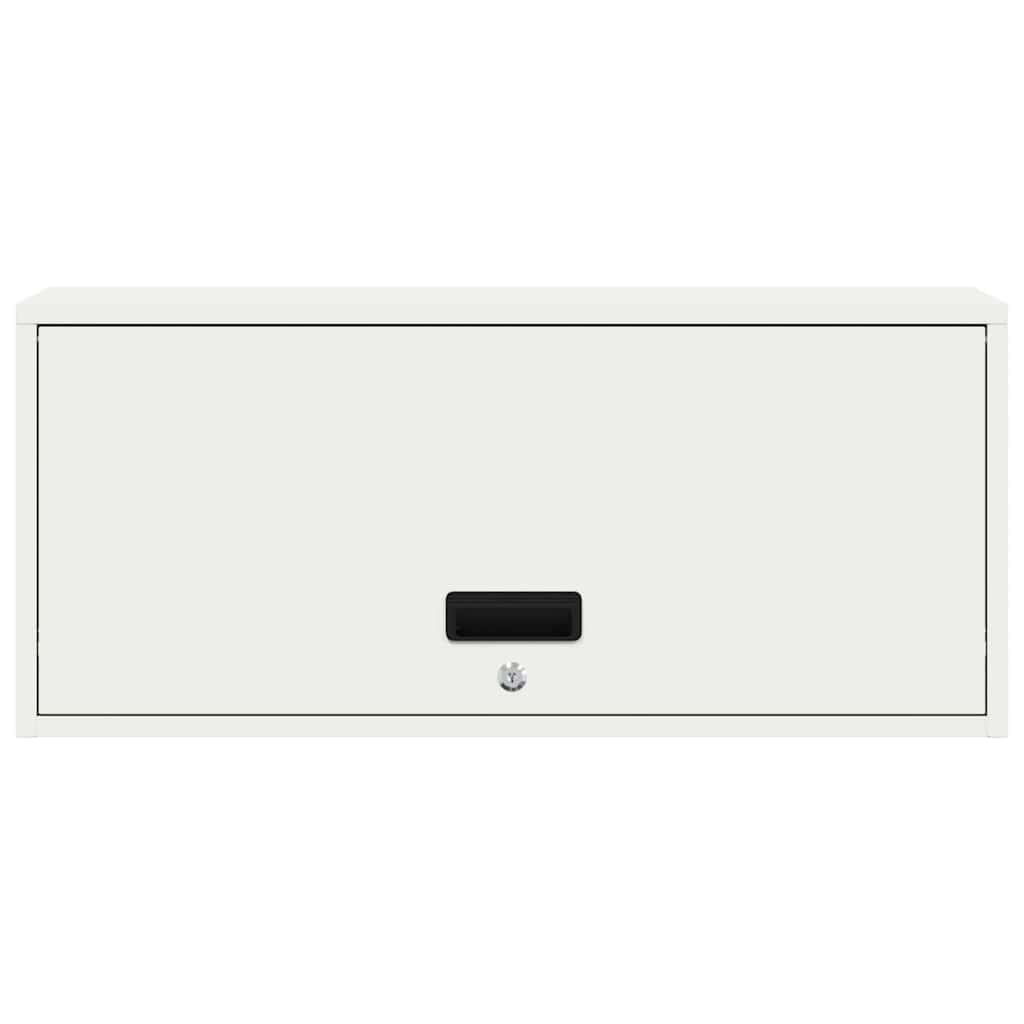 Armoire murale pour garage Blanc 80 x 33 x 35 cm - XIOS