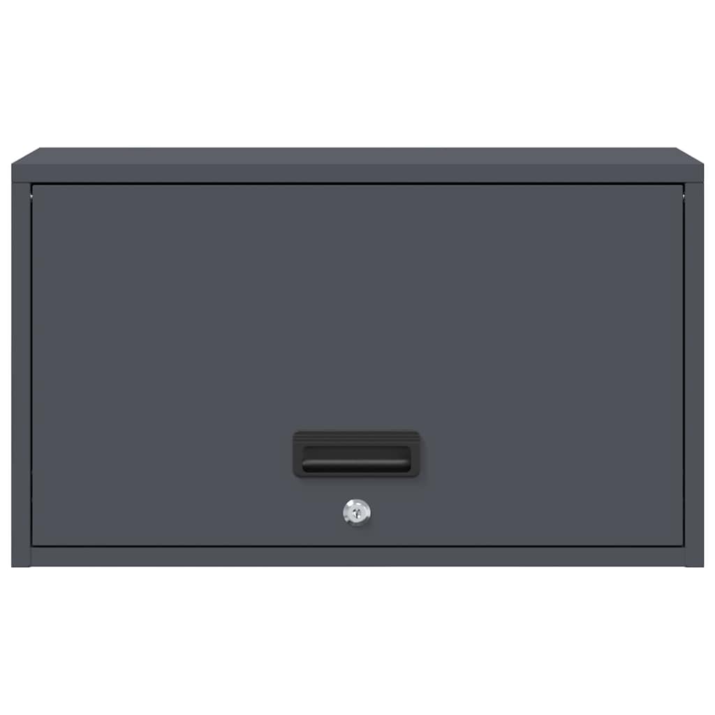 Armoire murale pour garage Anthracite 60 x 33 x 35 cm - XIOS