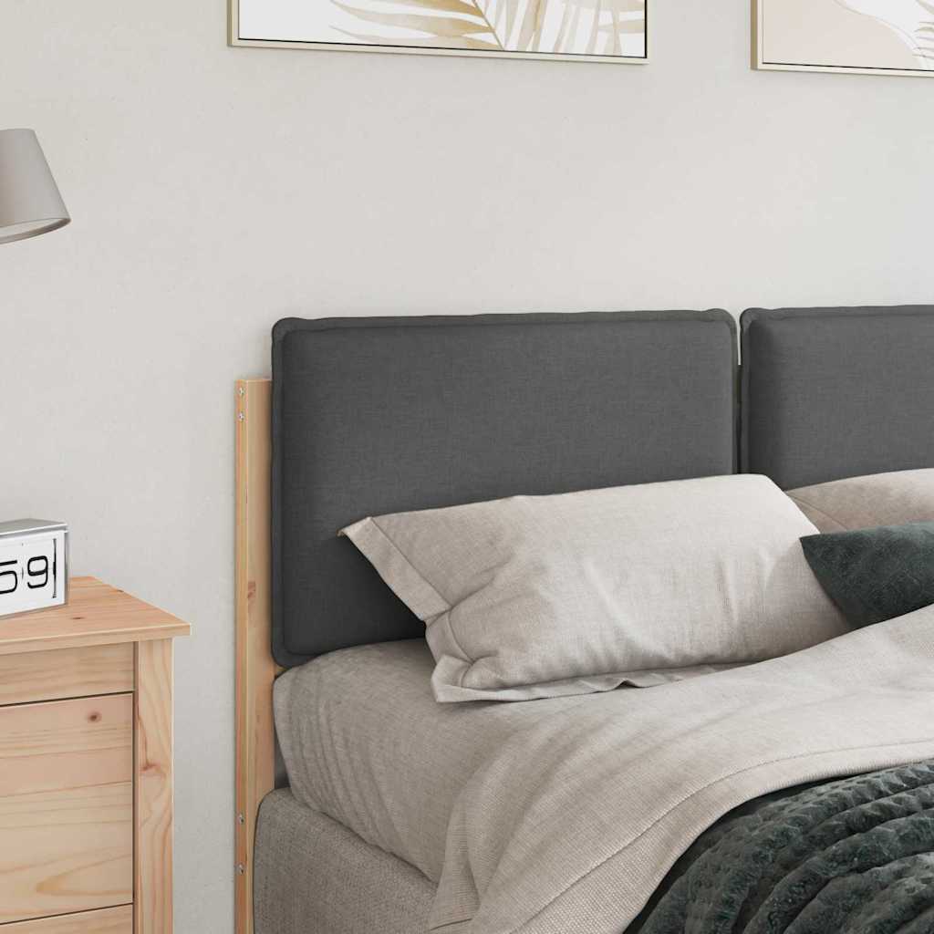 Tête de lit capitonnée Gris Naturel et Clair 160 cm Pin massif - XIOS