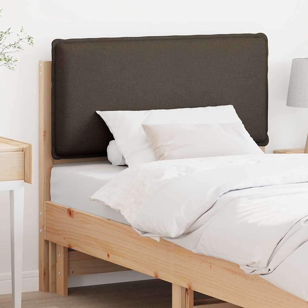 Tête de lit capitonnée Gris Naturel et Clair 100 cm Pin massif - XIOS