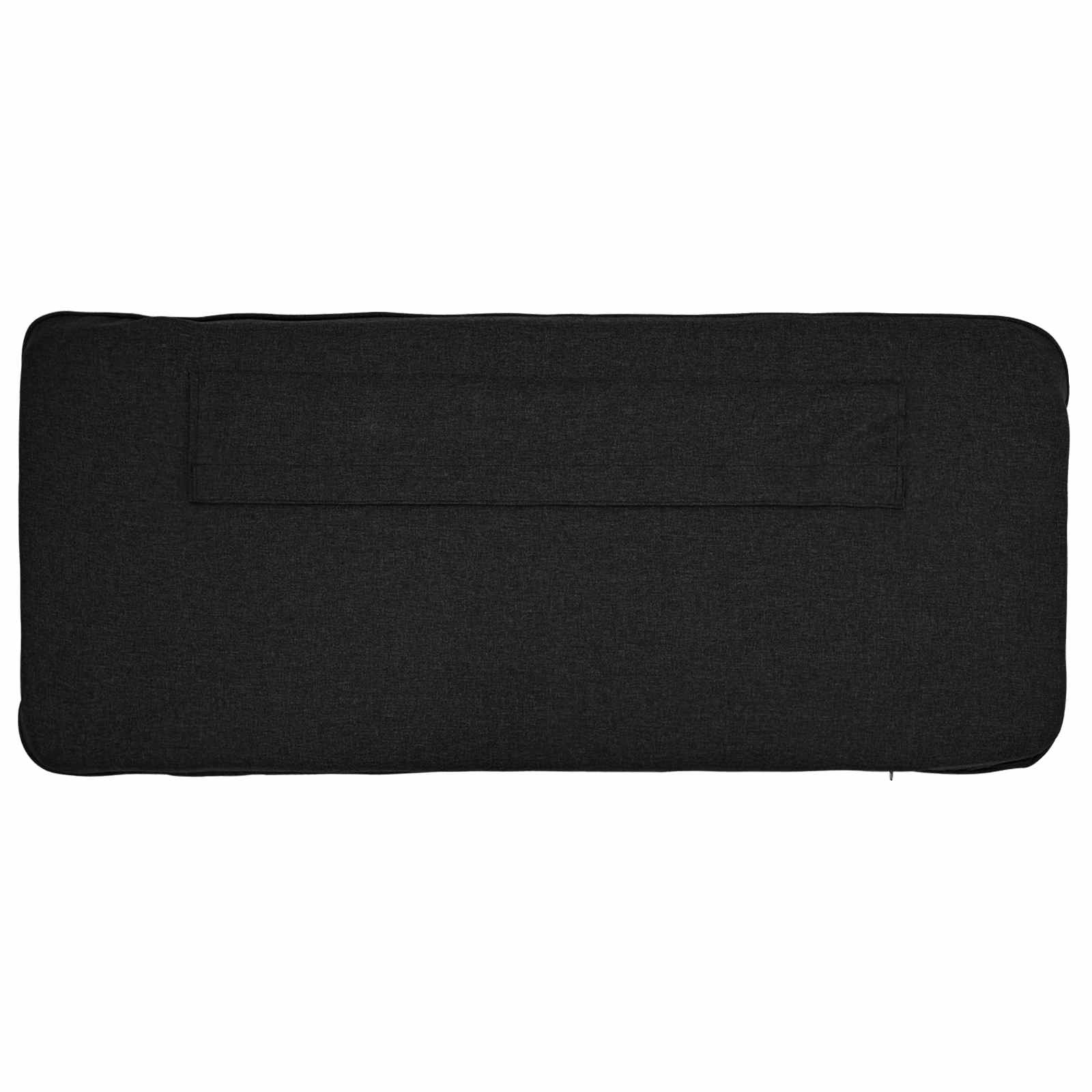 Tête de lit capitonnée Marron et Noir 160 cm Pin massif - XIOS
