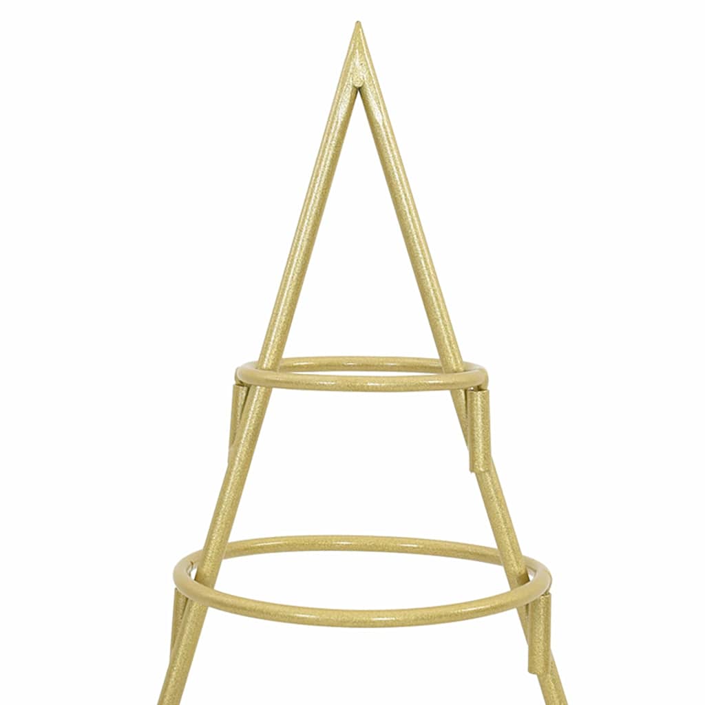 Arbre de Noël en métal Doré 90 cm Acier peint par poudre - XIOS