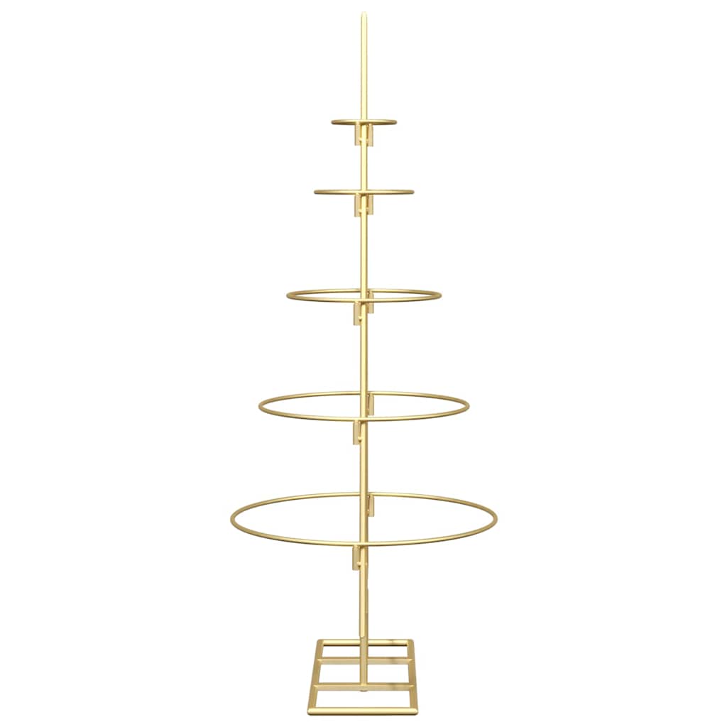 Arbre de Noël en métal Doré 90 cm Acier peint par poudre - XIOS
