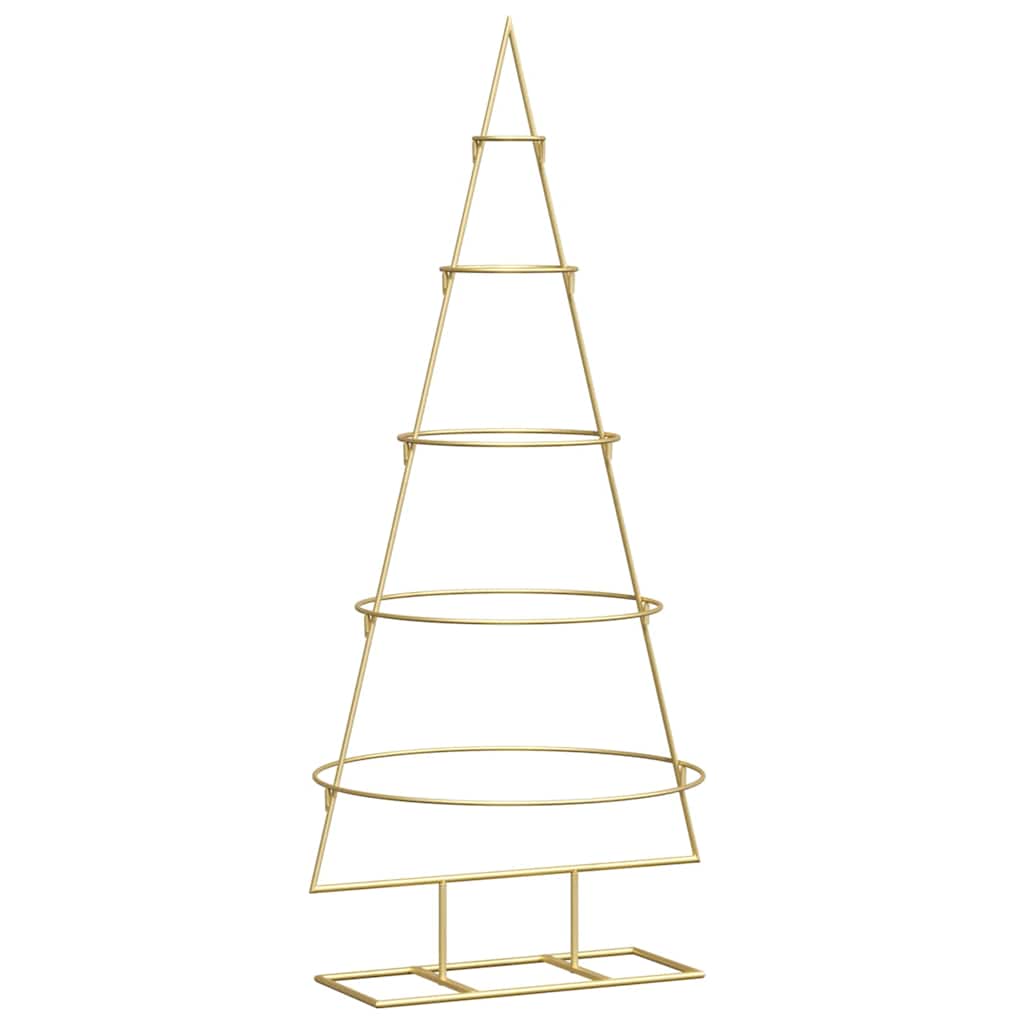 Arbre de Noël en métal Doré 125 cm Acier peint par poudre - XIOS