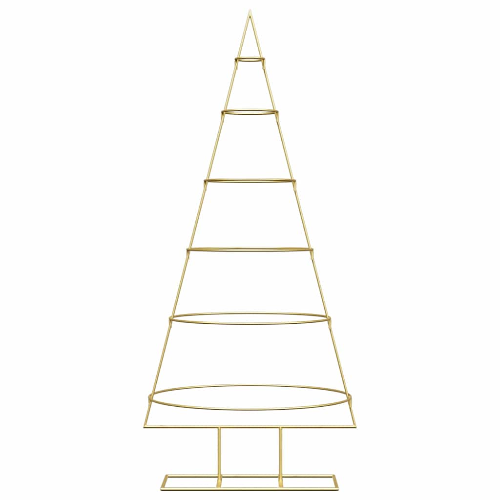 Arbre de Noël en métal Doré 150 cm Acier peint par poudre - XIOS