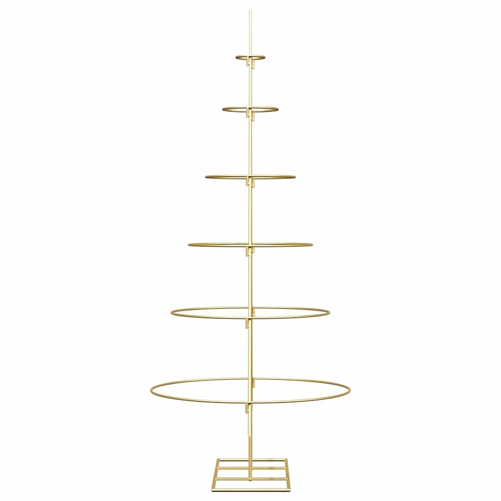 Arbre de Noël en métal Doré 150 cm Acier peint par poudre - XIOS