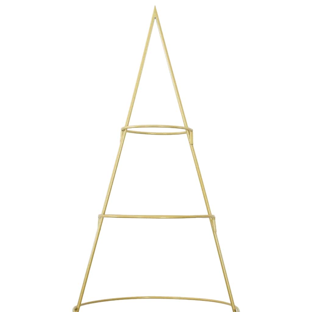 Arbre de Noël en métal Doré 210 cm Acier peint par poudre - XIOS