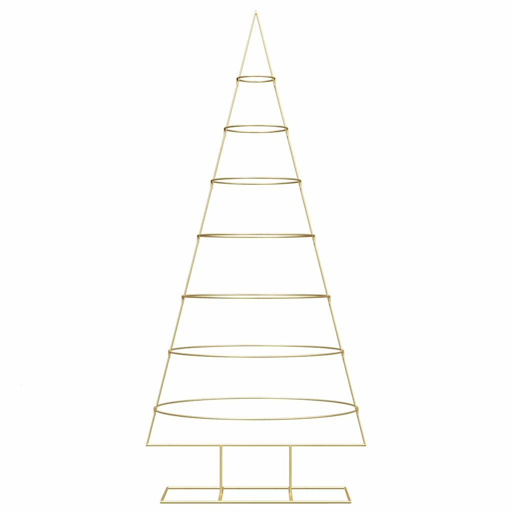 Arbre de Noël en métal Doré 210 cm Acier peint par poudre - XIOS
