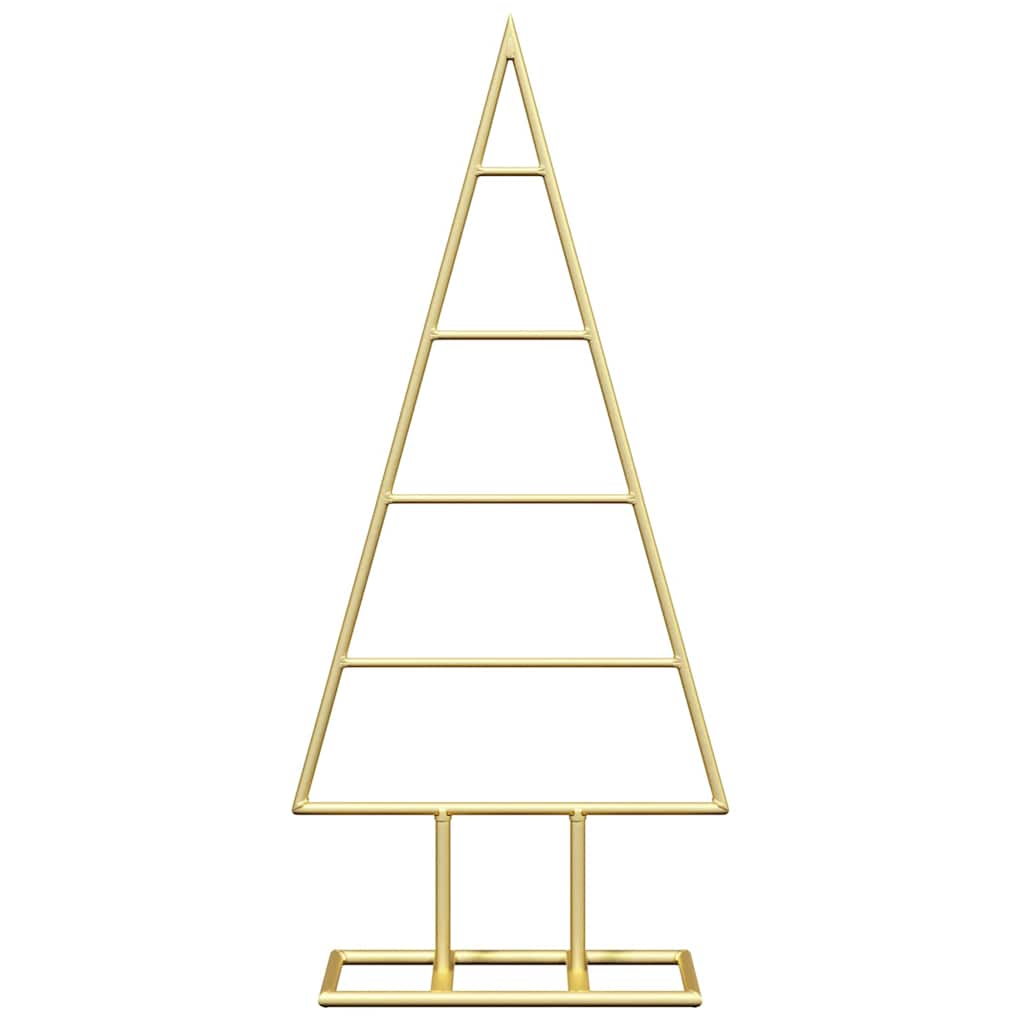 Arbre de Noël en métal Doré 60 cm Acier peint par poudre - XIOS