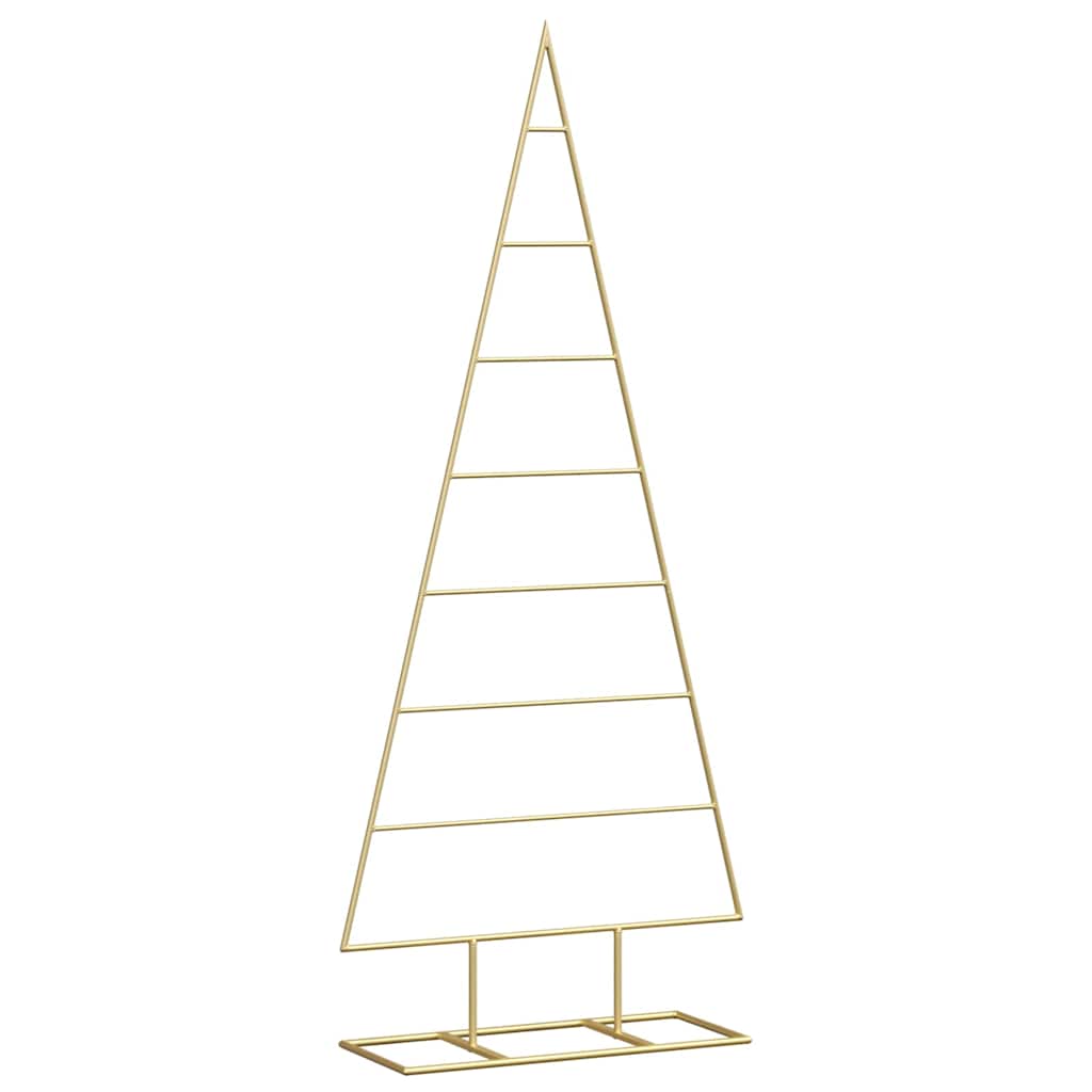 Arbre de Noël en métal Doré 125 cm Acier peint par poudre - XIOS