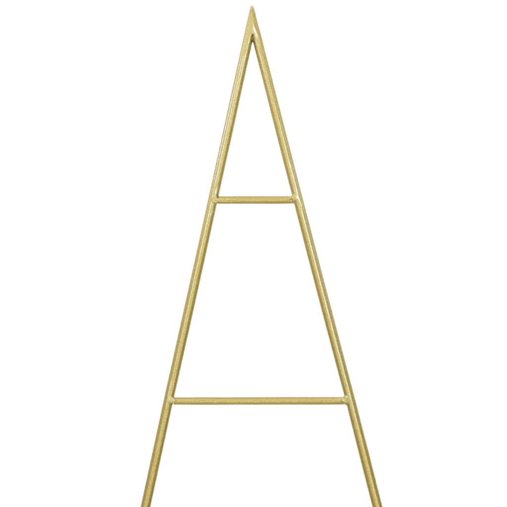 Arbre de Noël en métal Doré 150 cm Acier peint par poudre - XIOS