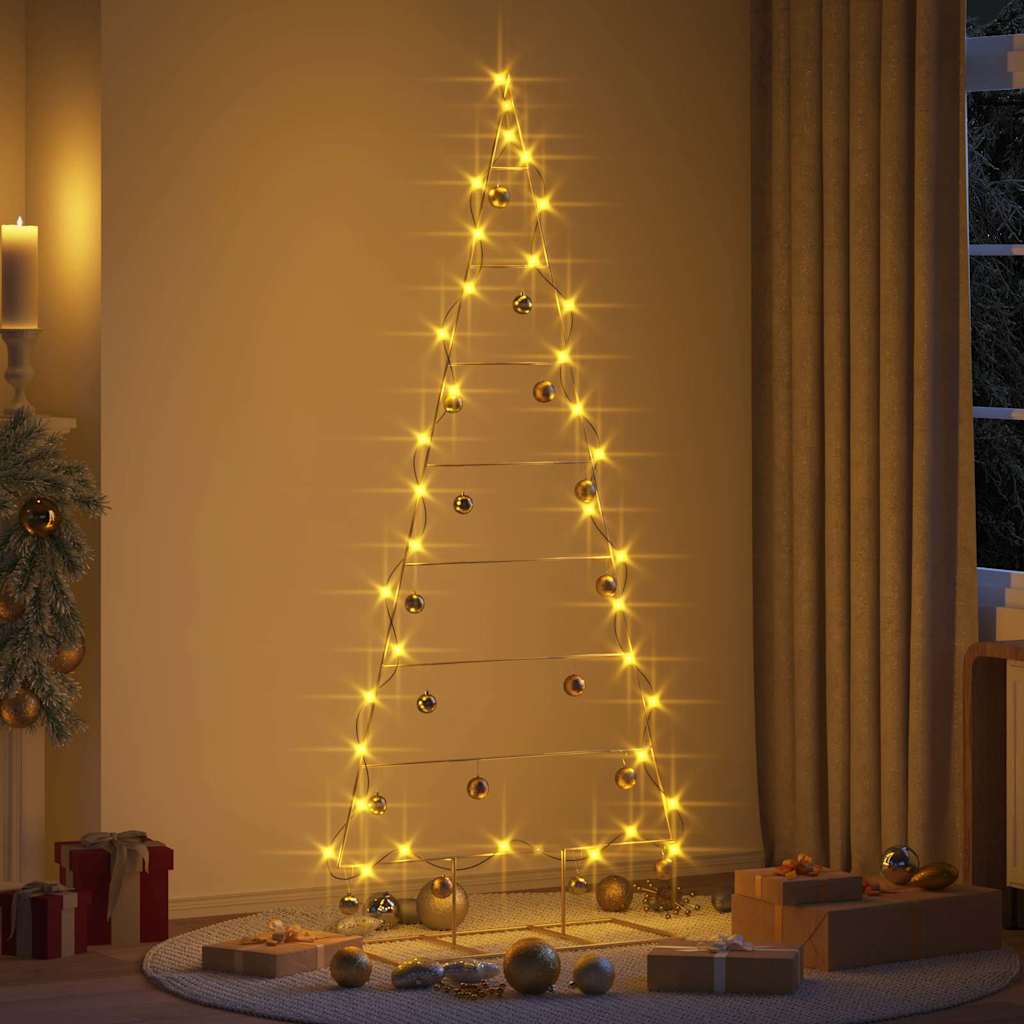 Arbre de Noël en métal Doré 210 cm Acier peint par poudre - XIOS