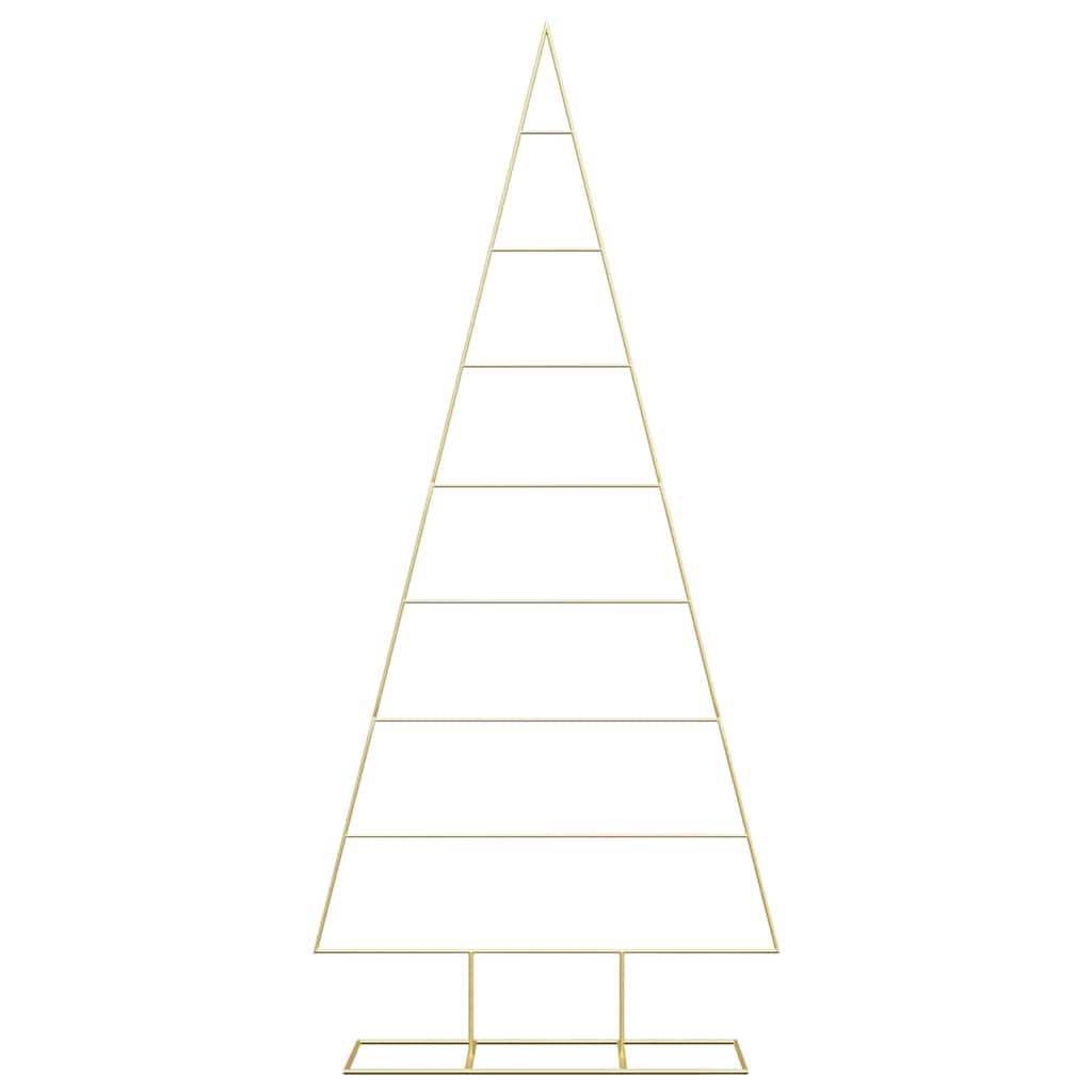 Arbre de Noël en métal Doré 210 cm Acier peint par poudre - XIOS