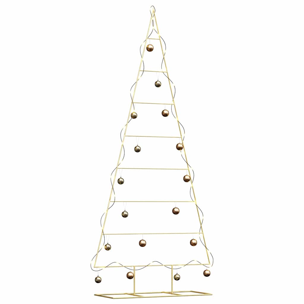 Arbre de Noël en métal Doré 210 cm Acier peint par poudre - XIOS