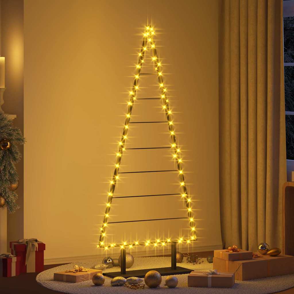 Arbre de Noël en métal avec support Noir 180 cm Acier - XIOS