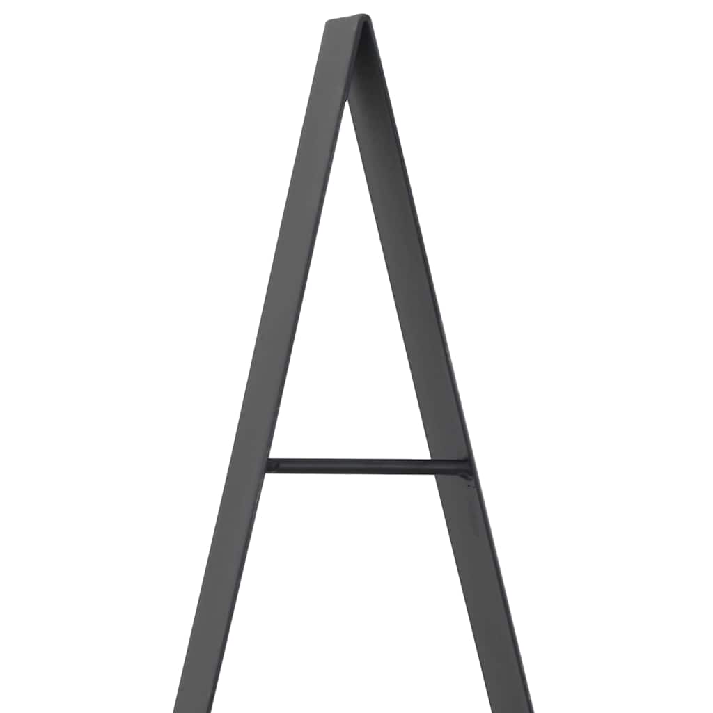 Arbre de Noël en métal avec support Noir 210 cm Acier - XIOS