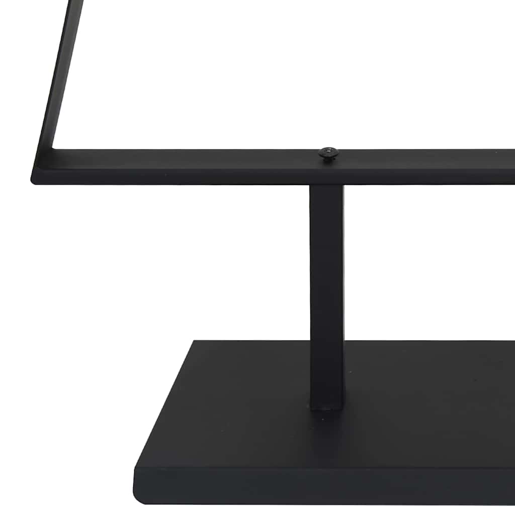 Arbre de Noël en métal avec support Noir 210 cm Acier - XIOS