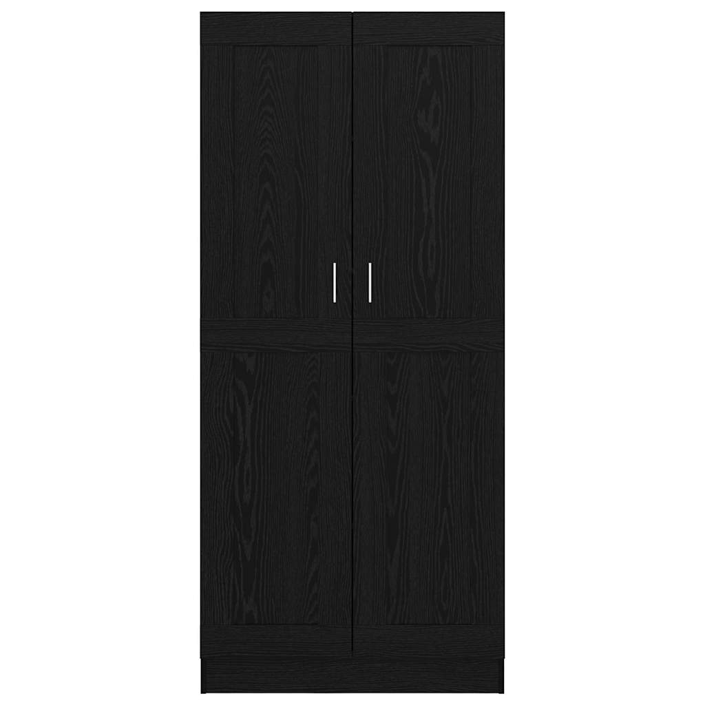 Bibliothèque Chêne noir 82.5 x 30.5 x 185 cm Bois d'ingénierie - XIOS