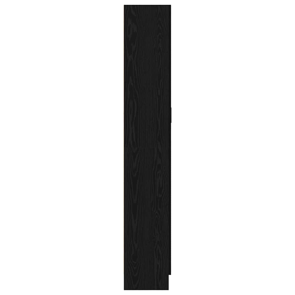 Bibliothèque Chêne noir 82.5 x 30.5 x 185 cm Bois d'ingénierie - XIOS
