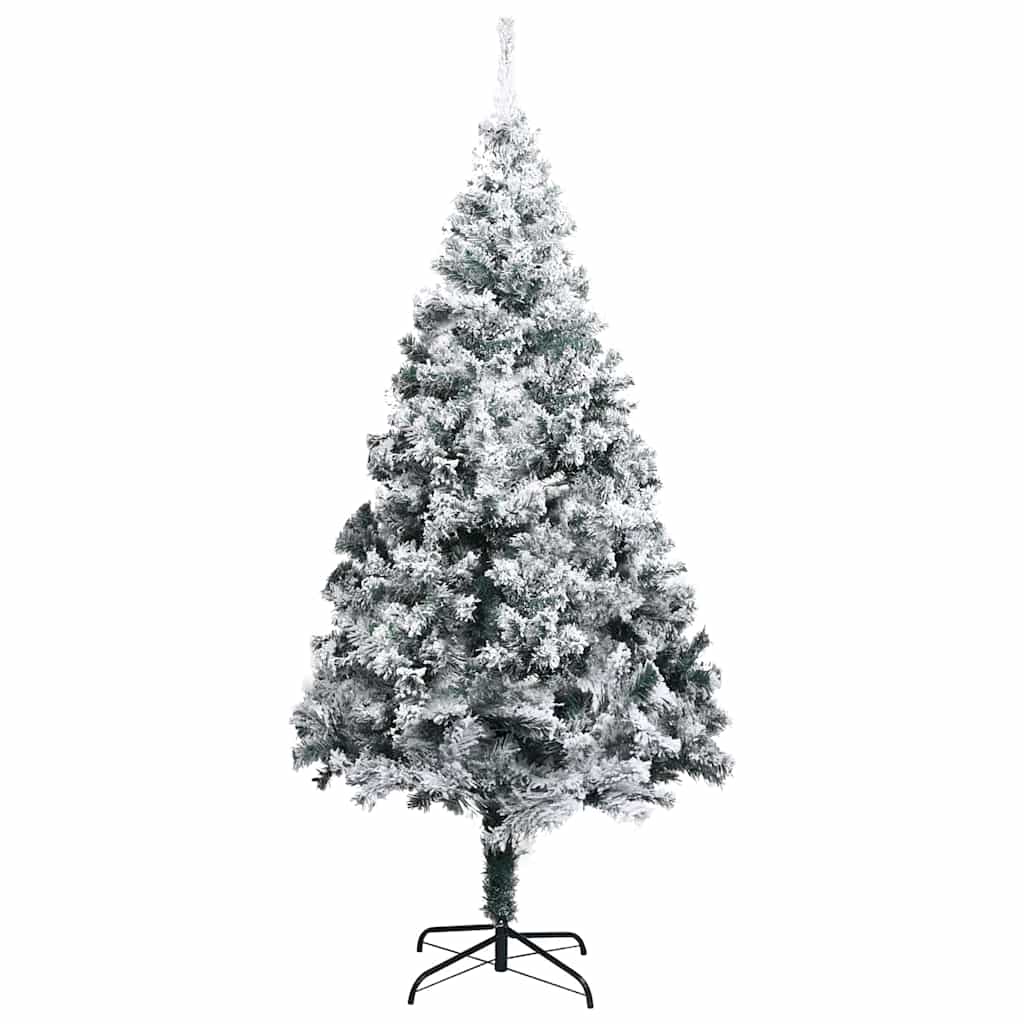 Sapin de Noël avec 300 LED avec support Blanc 300 cm PVC - XIOS