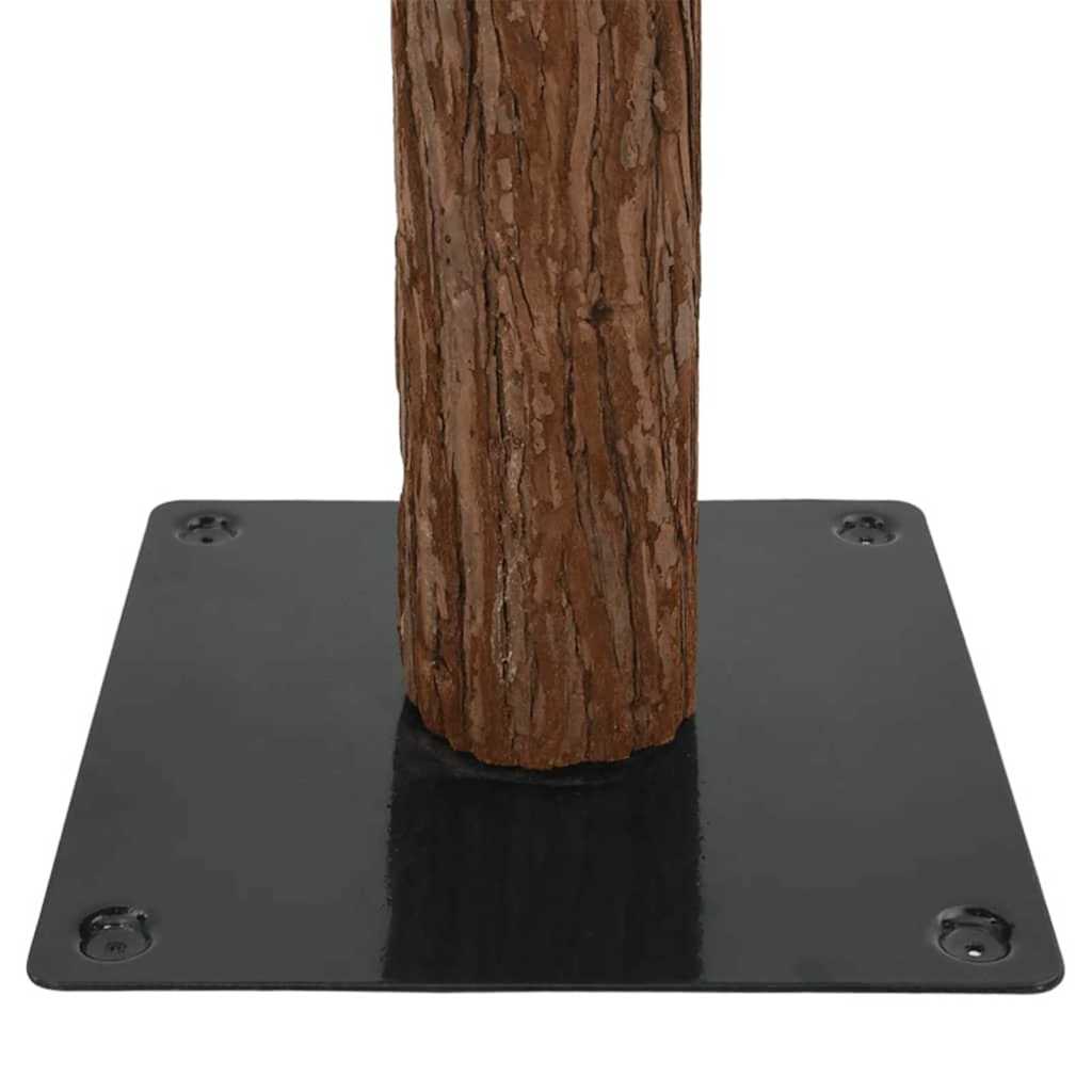 Sapin de Noël mince Vert 210 cm PVC et bois de pin massif - XIOS