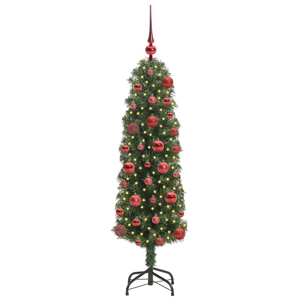 Sapin de Noël artificiel Vert 120 cm PVC et acier et plastique - XIOS