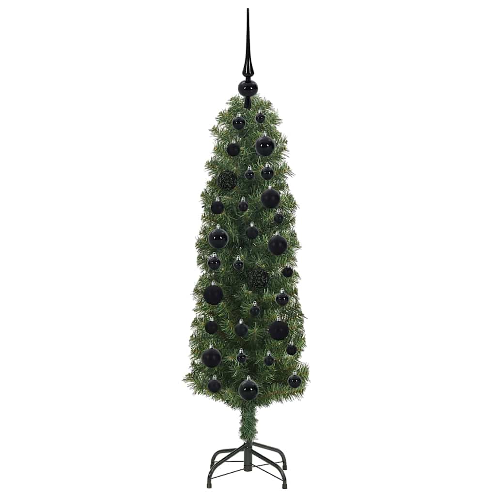 Sapin de Noël artificiel Vert 120 cm PVC et acier et plastique - XIOS