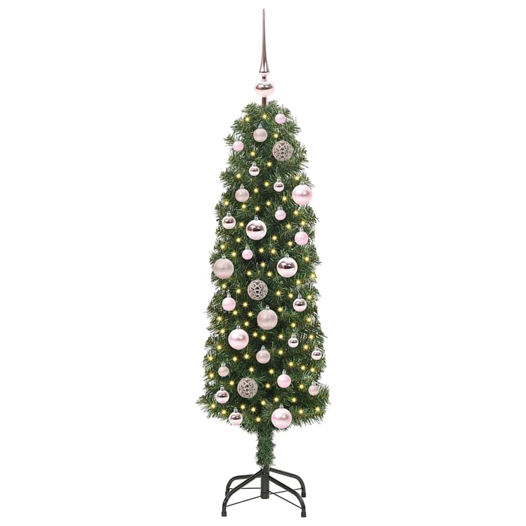 Sapin de Noël artificiel Vert 120 cm PVC et acier et plastique - XIOS