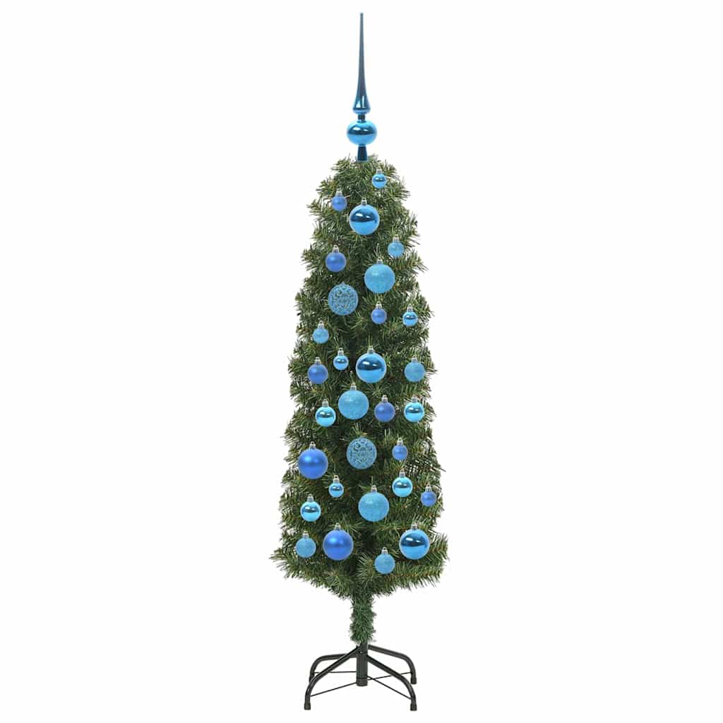 Sapin de Noël artificiel Vert 120 cm PVC et acier et plastique - XIOS