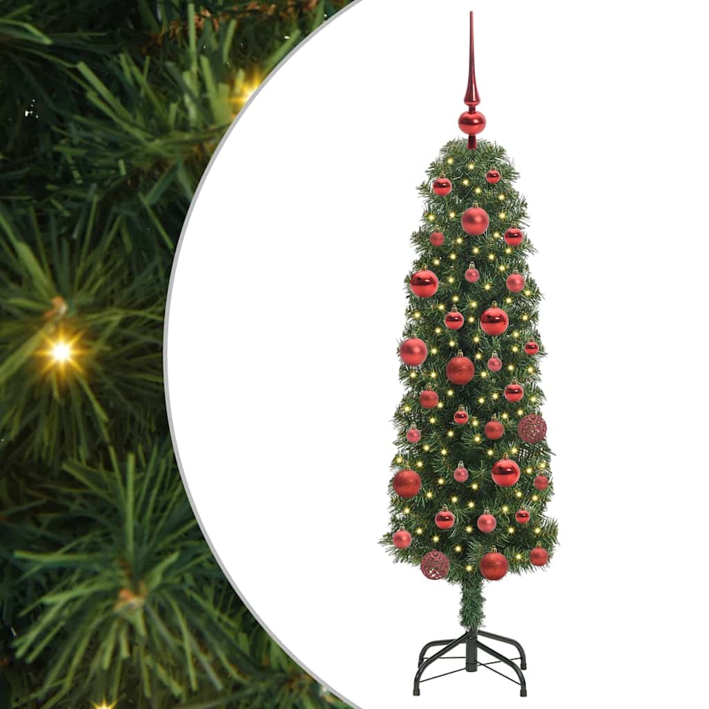 Sapin de Noël artificiel Vert 150 cm PVC et acier et plastique - XIOS