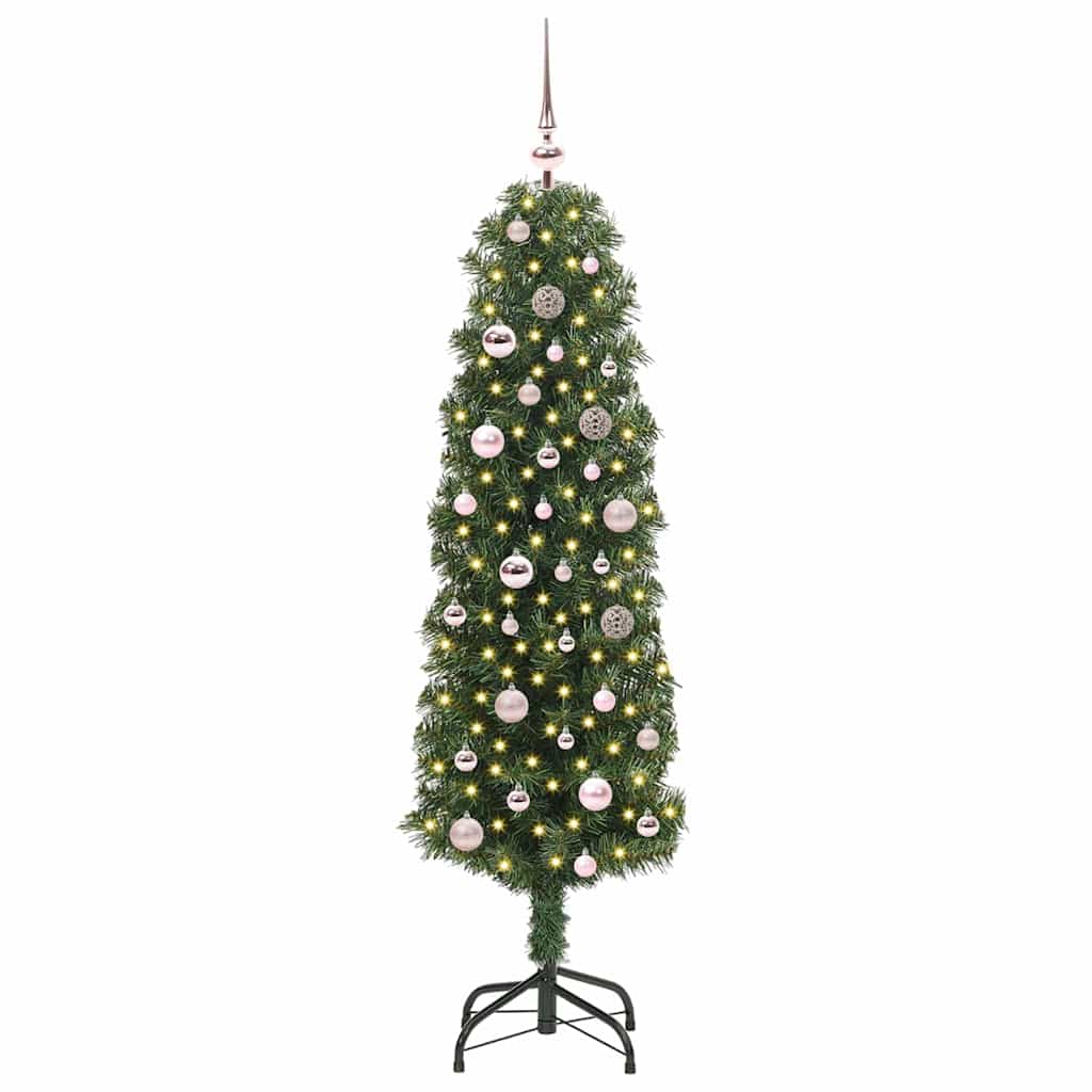 Sapin de Noël artificiel Vert 150 cm PVC et acier et plastique - XIOS