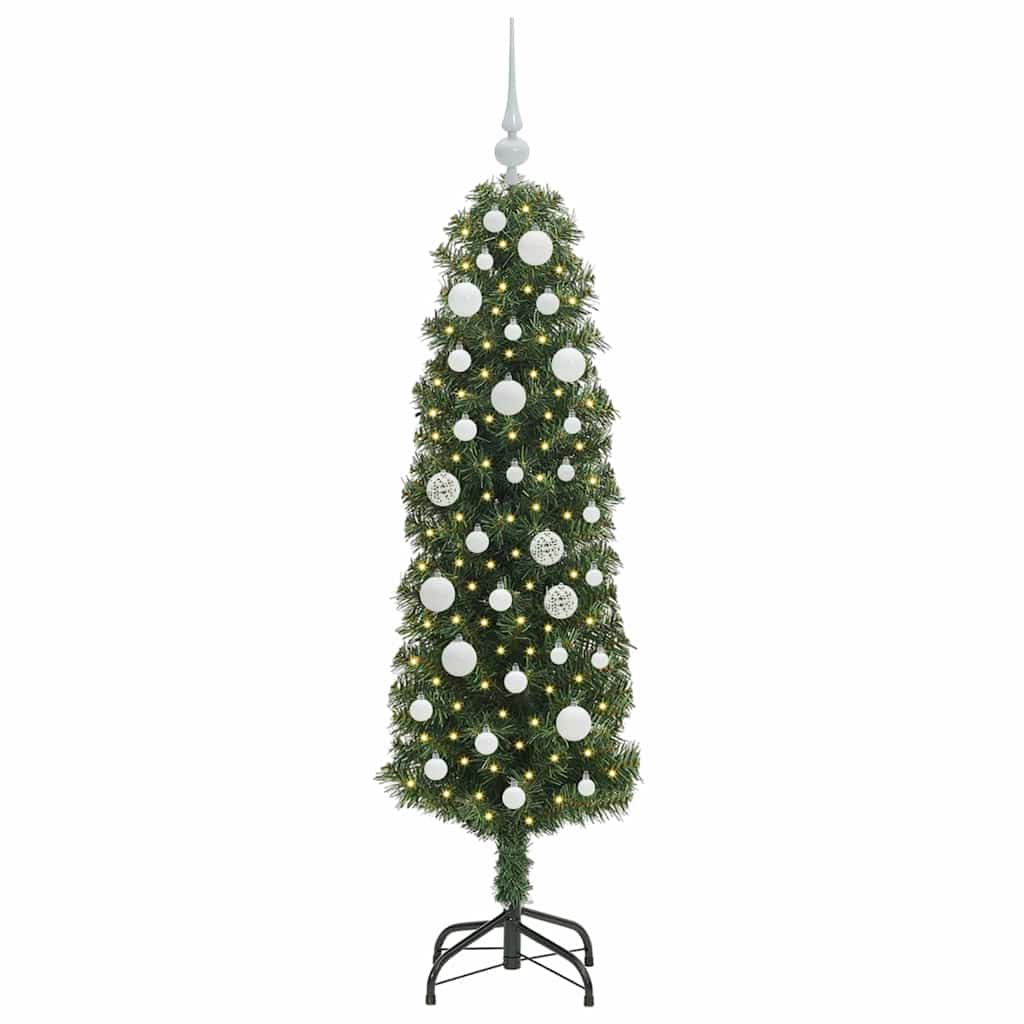 Sapin de Noël artificiel Vert 150 cm PVC et acier et plastique - XIOS