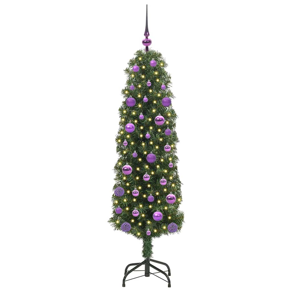 Sapin de Noël artificiel Vert 150 cm PVC et acier et plastique - XIOS
