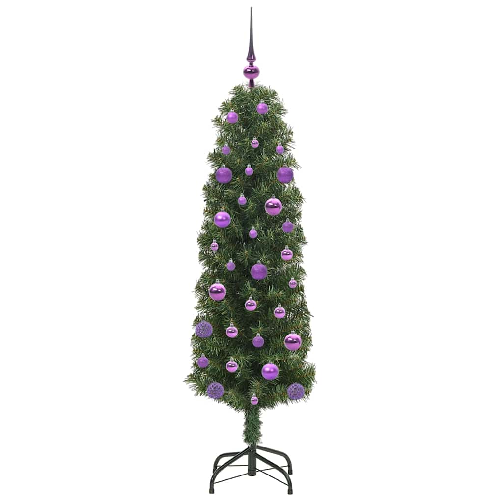 Sapin de Noël artificiel Vert 150 cm PVC et acier et plastique - XIOS