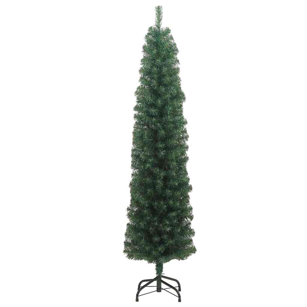 Sapin de Noël artificiel Vert 180 cm PVC et acier et plastique