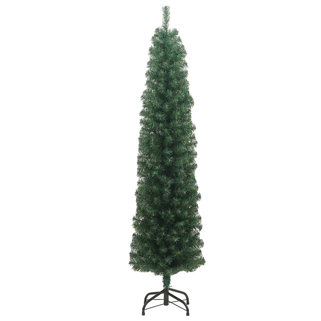 Sapin de Noël artificiel Vert 210 cm PVC et acier et plastique - XIOS