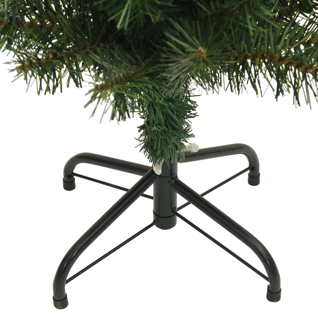 Sapin de Noël artificiel Vert 240 cm PVC et acier et plastique - XIOS