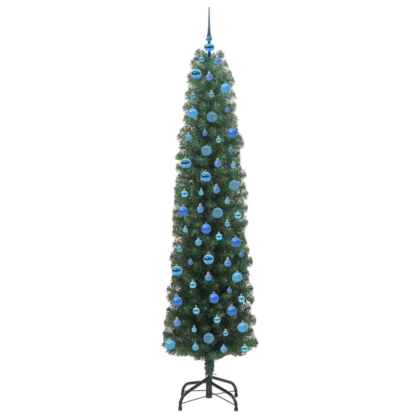 Sapin de Noël artificiel Vert 240 cm PVC et acier et plastique - XIOS