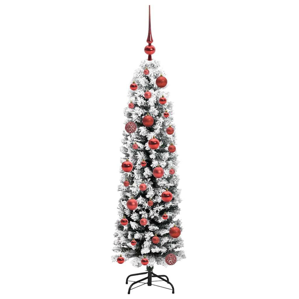 Sapin de Noël artificiel Vert 120 cm PVC et acier et plastique - XIOS