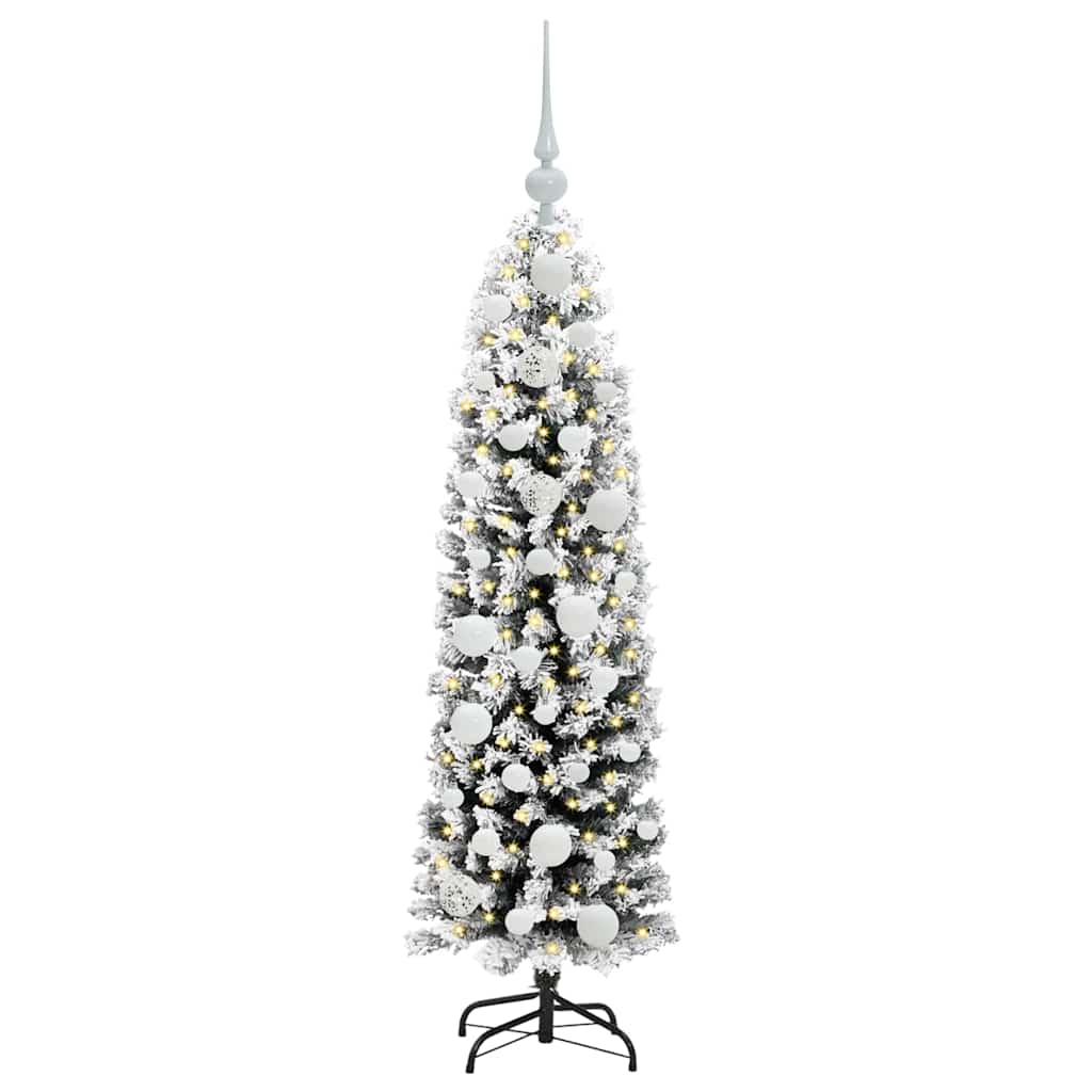 Sapin de Noël artificiel Vert 120 cm PVC et acier et plastique - XIOS