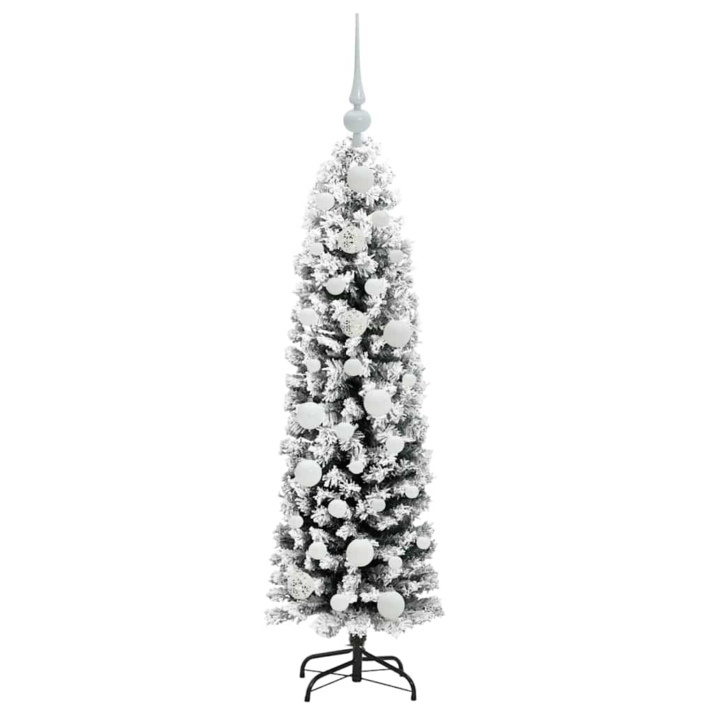 Sapin de Noël artificiel Vert 120 cm PVC et acier et plastique - XIOS