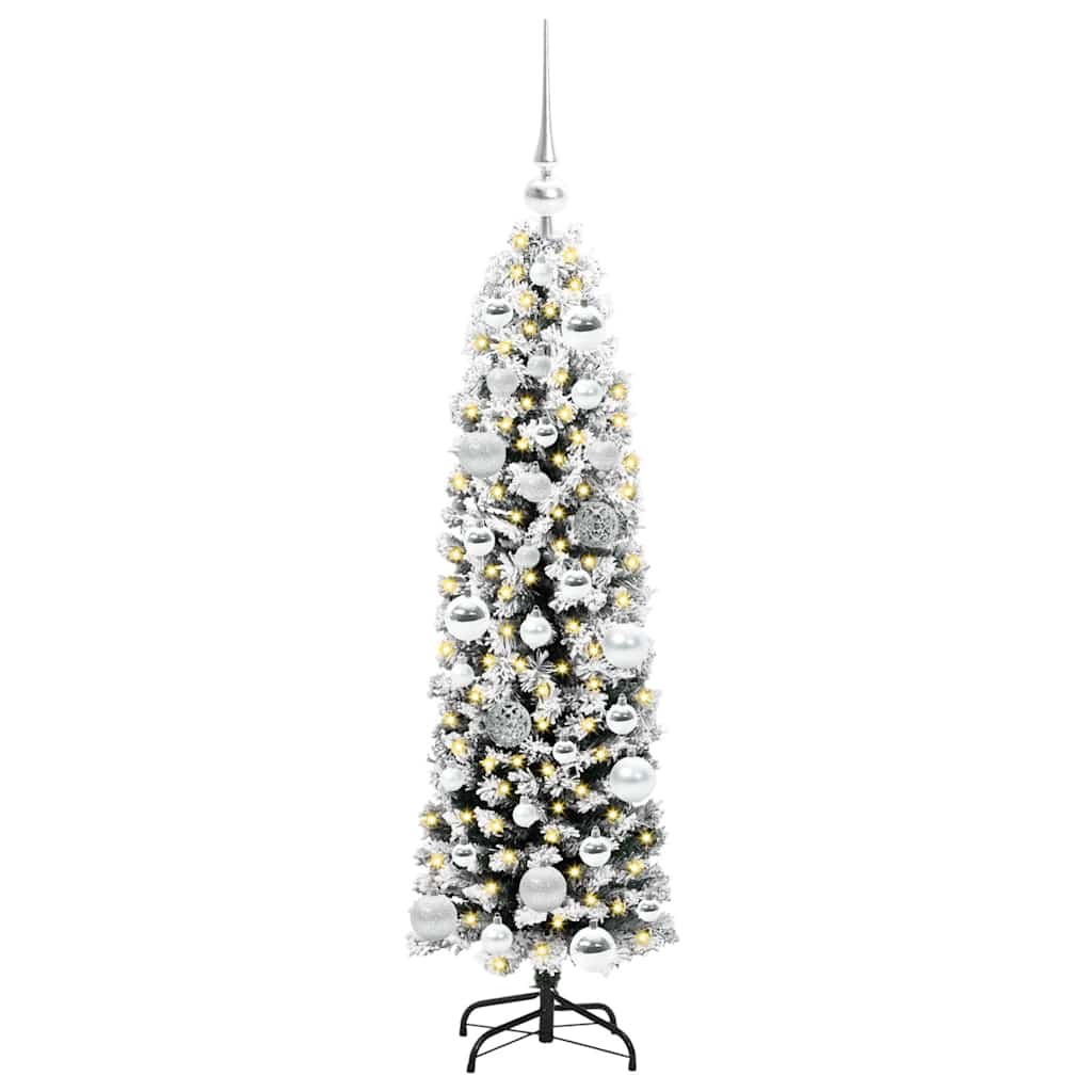 Sapin de Noël artificiel Vert 120 cm PVC et acier et plastique - XIOS