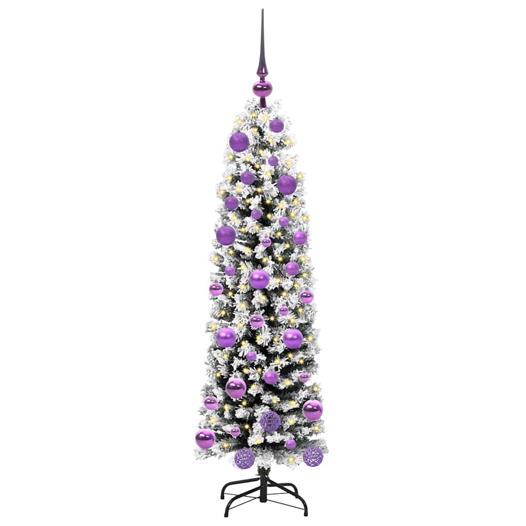 Sapin de Noël artificiel Vert 120 cm PVC et acier et plastique - XIOS