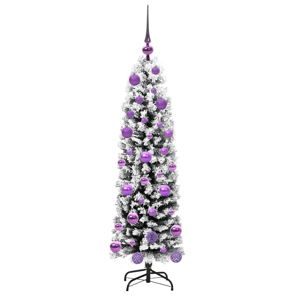 Sapin de Noël artificiel Vert 120 cm PVC et acier et plastique - XIOS