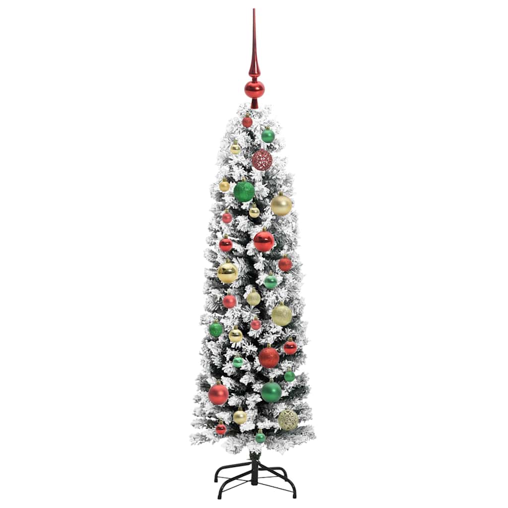 Sapin de Noël artificiel Vert 120 cm PVC et acier et plastique - XIOS