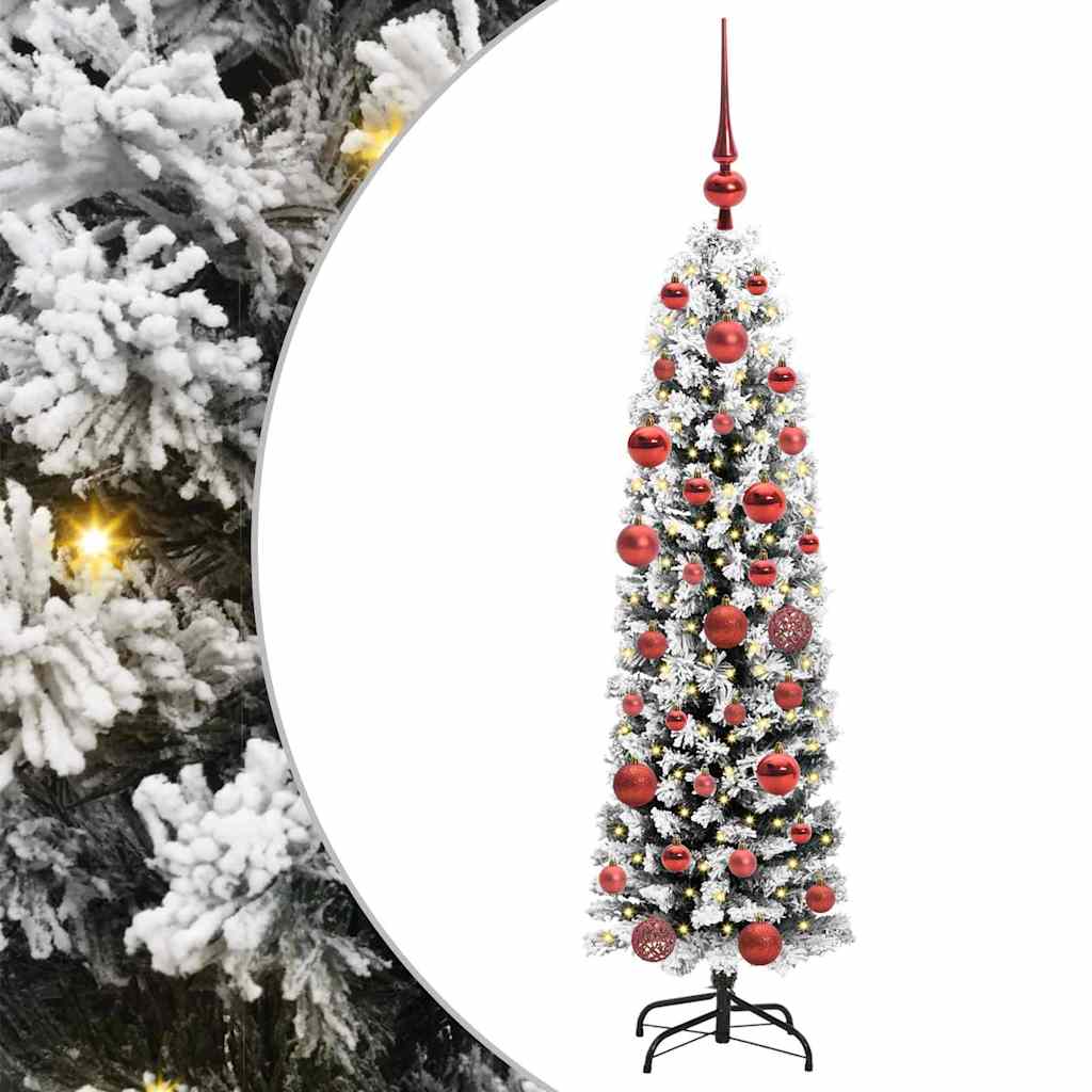 Sapin de Noël artificiel Vert 150 cm PVC et acier et plastique - XIOS