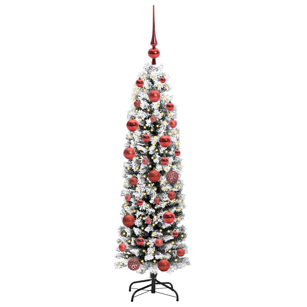 Sapin de Noël artificiel Vert 150 cm PVC et acier et plastique - XIOS