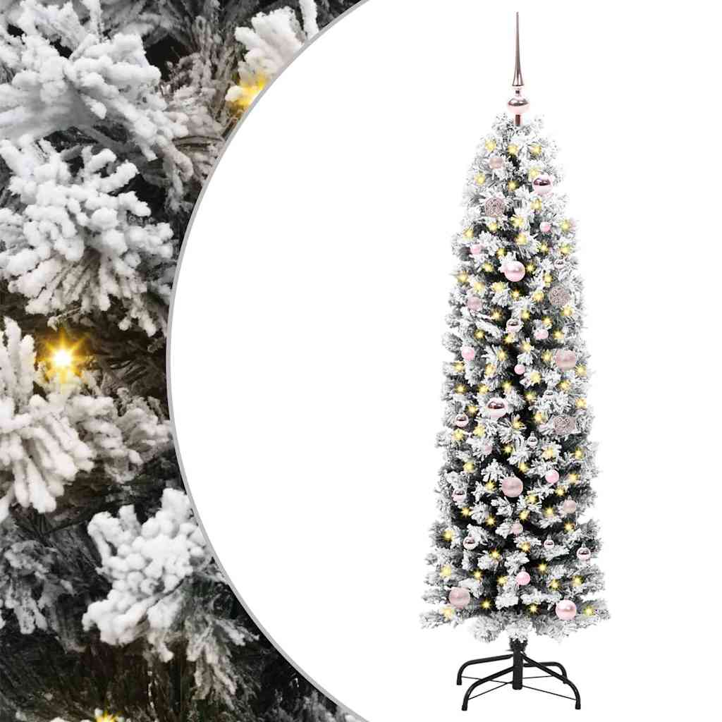 Sapin de Noël artificiel Vert 150 cm PVC et acier et plastique - XIOS