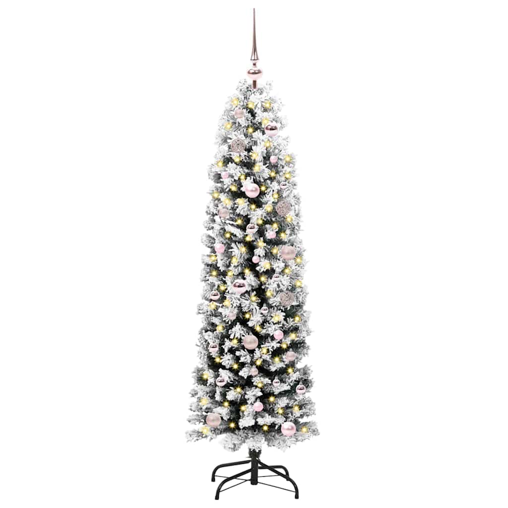 Sapin de Noël artificiel Vert 150 cm PVC et acier et plastique - XIOS